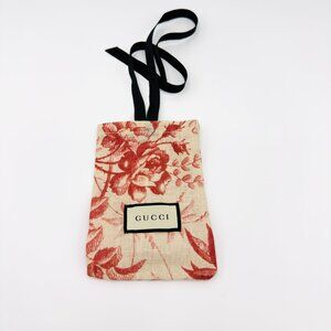 3769 GUCCI JEWELRY FABRIC DRAWSTRING BAG